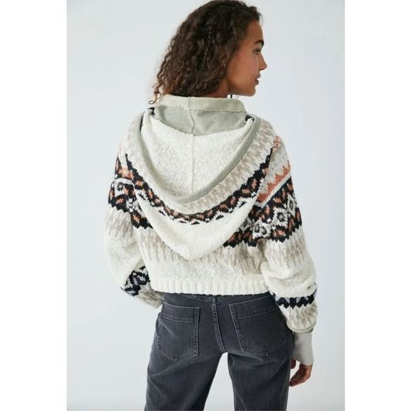 New Free People Inverness Hoodie Size S - Picture 6 of 9